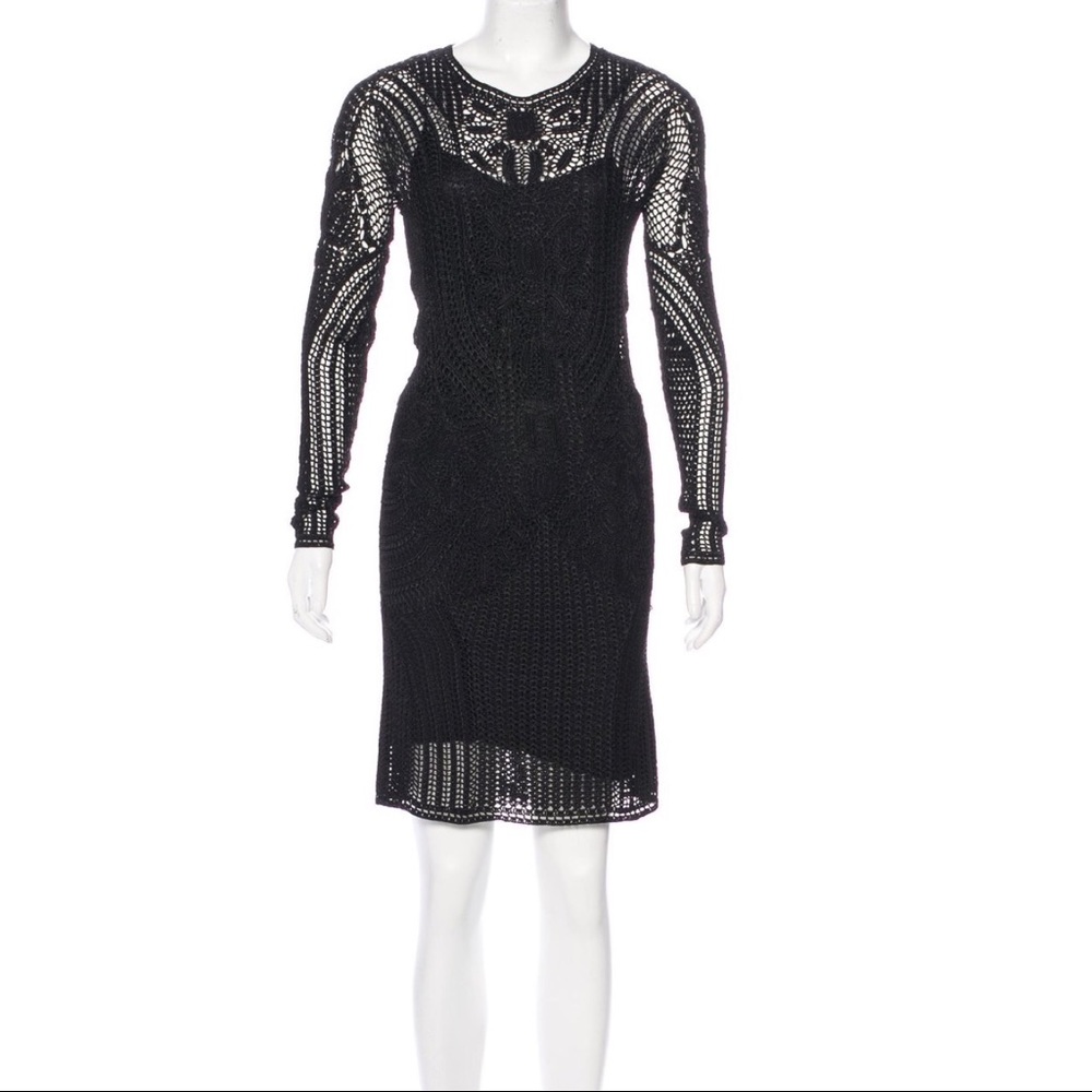 RL Black Label Hand Crochet Dress - Picture 2 of 10